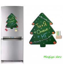 Магнітна дошка для холодильника Ялинка купить в интернет магазине подарков ПраздникШоп