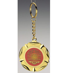 Медаль-брелок "Золотой человек" купить в интернет магазине подарков ПраздникШоп