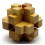 Головоломка деревянная "Куб" маленький купить в интернет магазине подарков ПраздникШоп