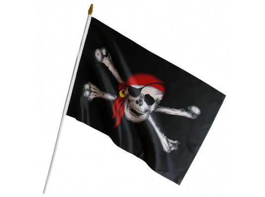 Флаг "Пират" купить в интернет магазине подарков ПраздникШоп