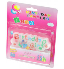 Свічка "Birthday girl" купить в интернет магазине подарков ПраздникШоп