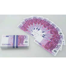 Пачка 500 евро мини "Конфетти" купить в интернет магазине подарков ПраздникШоп