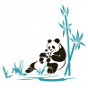 Виниловая наклейка Panda