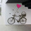 Виниловая наклейка Bicycle купить в интернет магазине подарков ПраздникШоп
