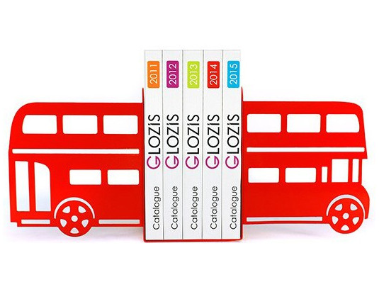 Упоры для книг Glozis Bus купить в интернет магазине подарков ПраздникШоп