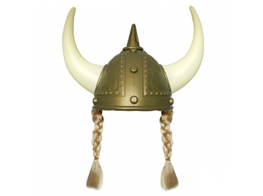 Шлем Викинга с косичками купить в интернет магазине подарков ПраздникШоп