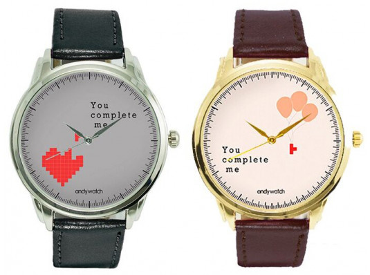 Наручные часы "You complete me" купить в интернет магазине подарков ПраздникШоп