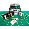Покерный набор в коробке (2 колоды карт, 200 фишек, сукно)