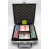 Покерный набор в кейсе 2 колоды карт + 100 фишек