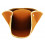 Шляпа "Треуголка" коричневая купить в интернет магазине подарков ПраздникШоп