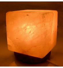 Соляная лампа "Куб" купить в интернет магазине подарков ПраздникШоп