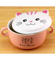 Тарелка - супница "Кошка" купить в интернет магазине подарков ПраздникШоп