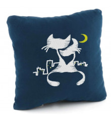 Подушка «Коти під місяцем», 7 кольорів купить в интернет магазине подарков ПраздникШоп