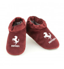 Тапочки-комфорты "Ferrari", бордо купить в интернет магазине подарков ПраздникШоп