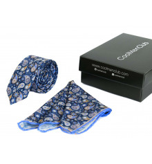 Подарунковий набір для чоловіків: краватка з хусткою, №4 купить в интернет магазине подарков ПраздникШоп