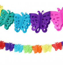 Гирлянда 3D "Бабочки" купить в интернет магазине подарков ПраздникШоп