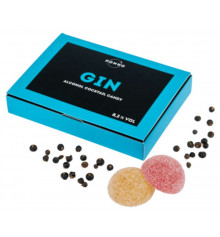 Коктейльные алкогольные конфеты "GIN" купить в интернет магазине подарков ПраздникШоп