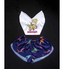 Шёлковая пижама "Winozaur" купить в интернет магазине подарков ПраздникШоп