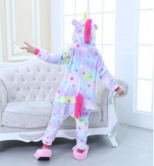 Детская пижама-кигуруми "Единорог и звезды", 110 см. купить в интернет магазине подарков ПраздникШоп