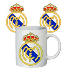 Чашка "ФК Реал Мадрид" купить в интернет магазине подарков ПраздникШоп