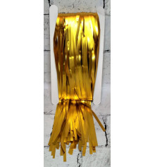 Шторка из фольги для фотозоны (золото) купить в интернет магазине подарков ПраздникШоп