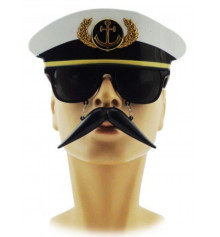 Окуляри з вусами "Капітан" купить в интернет магазине подарков ПраздникШоп