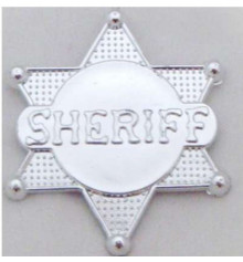 Значок "Шерифа" купить в интернет магазине подарков ПраздникШоп