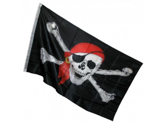 Флаг пирата купить в интернет магазине подарков ПраздникШоп