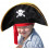 Шляпа Пирата с красной повязкой (детская) купить в интернет магазине подарков ПраздникШоп