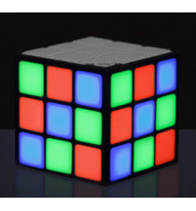 Bluetooth - динамик "Кубик Рубика" с подсветкой купить в интернет магазине подарков ПраздникШоп
