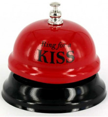 Звонок настольный "kiss" купить в интернет магазине подарков ПраздникШоп