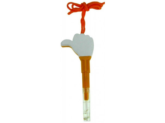 Ручка зі свистком і шнурком купить в интернет магазине подарков ПраздникШоп