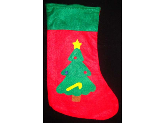Рождественский носок купить в интернет магазине подарков ПраздникШоп