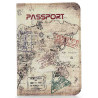Кожаная обложка на паспорт путешественника