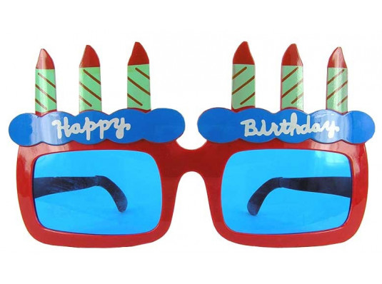Очки "Happy Birthday" - гигант купить в интернет магазине подарков ПраздникШоп