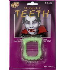 Зубы вампира светонакопительные купить в интернет магазине подарков ПраздникШоп